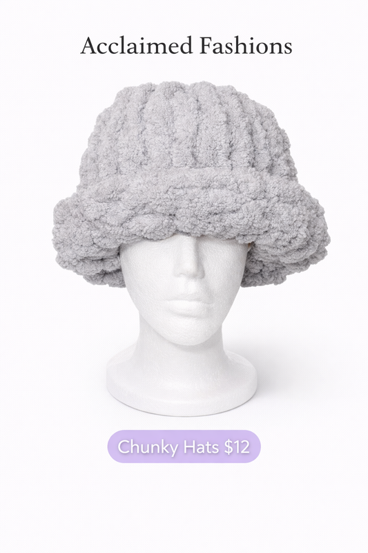 Chunky Hat & Scarfs